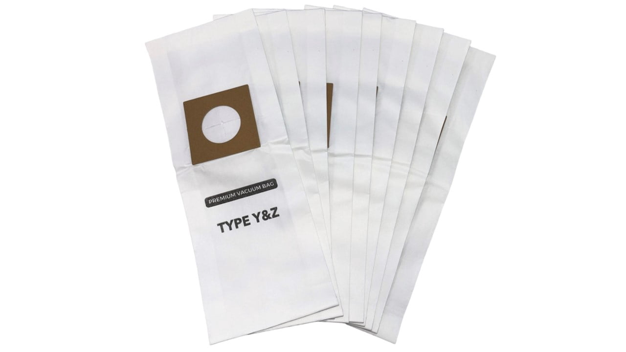 12 Hoover Type Y and Type Z Upright Vacuum Bags. Fits Hoover Windtunnel Upright Vacuums. Replaces #4010100Y. Hoover Tempo