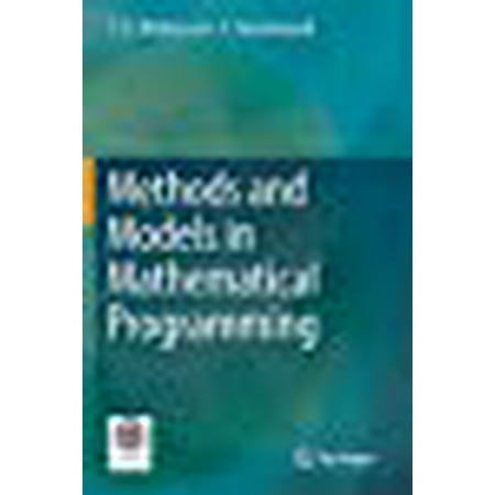 Methods and Models in Mathematical Programming | Walmart Canada