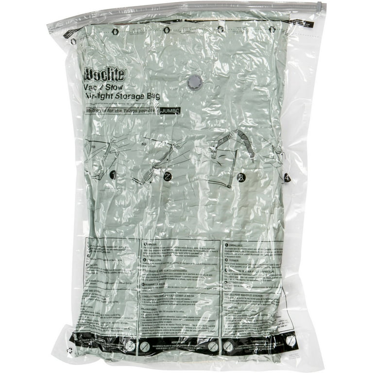 Woolite 3 Piece Air Tight Large Vacuum Storage Bags
