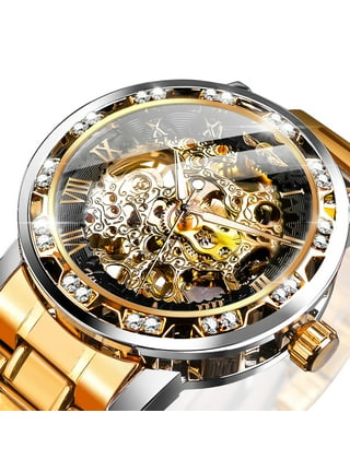Sun Moon Star Full-automatic Mechanical Watch For Men With Flying
