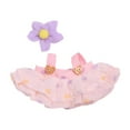 thumbnail image 1 of lionlar Accessoires de Robe pour Poupées Costume pour Poupée Canard 15 cm Poupées Filles Cadeaux d'Anniversaire Rose 2 Pcs, 1 of 9