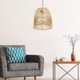 thumbnail image 4 of Chinese Style Imitation Rattan Lamp Shade Lamp Cover Lamp Decoration Lamp Accessories, 4 of 8