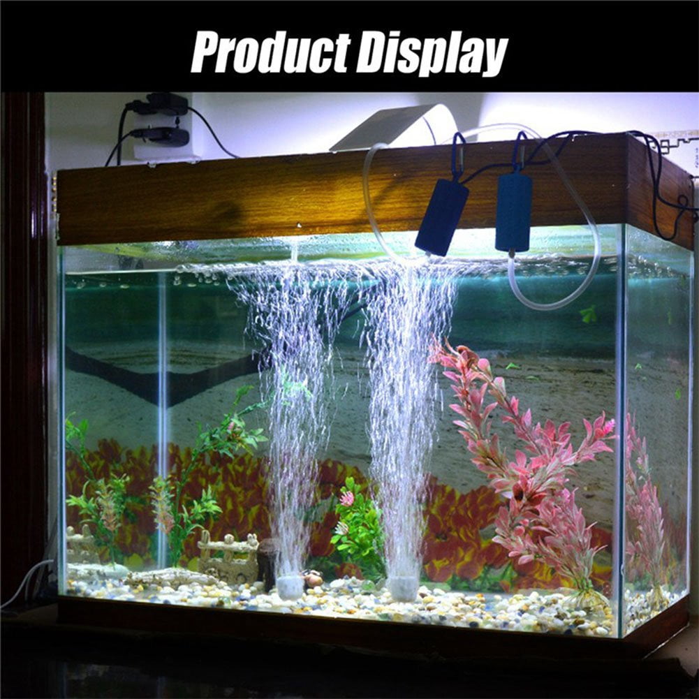 2PCS Aquarium USB Air Pump Portable Mini USB Aquarium Fish Tank Oxygen Air Pump Mute Energy Saving Fish Tank Air Pumps Green,One Size