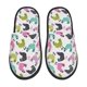 thumbnail image 1 of Fotbe Funny Chicken Pantuflas Peludas para Mujer con Estampado, Zapatillas de Peluche, Zapatos de Invierno para Casa, Uso Interior y Exterior-Medium, 1 of 8