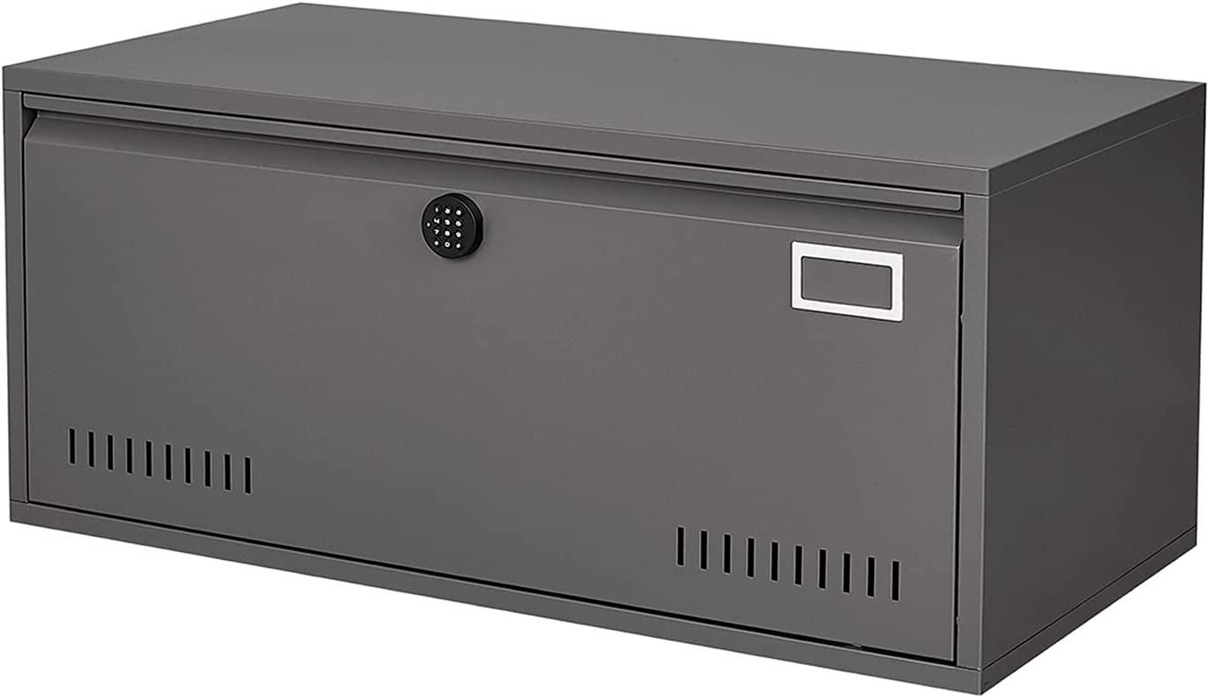 Lateral File with Fingerprint Lock, Lockable Lateral Filing