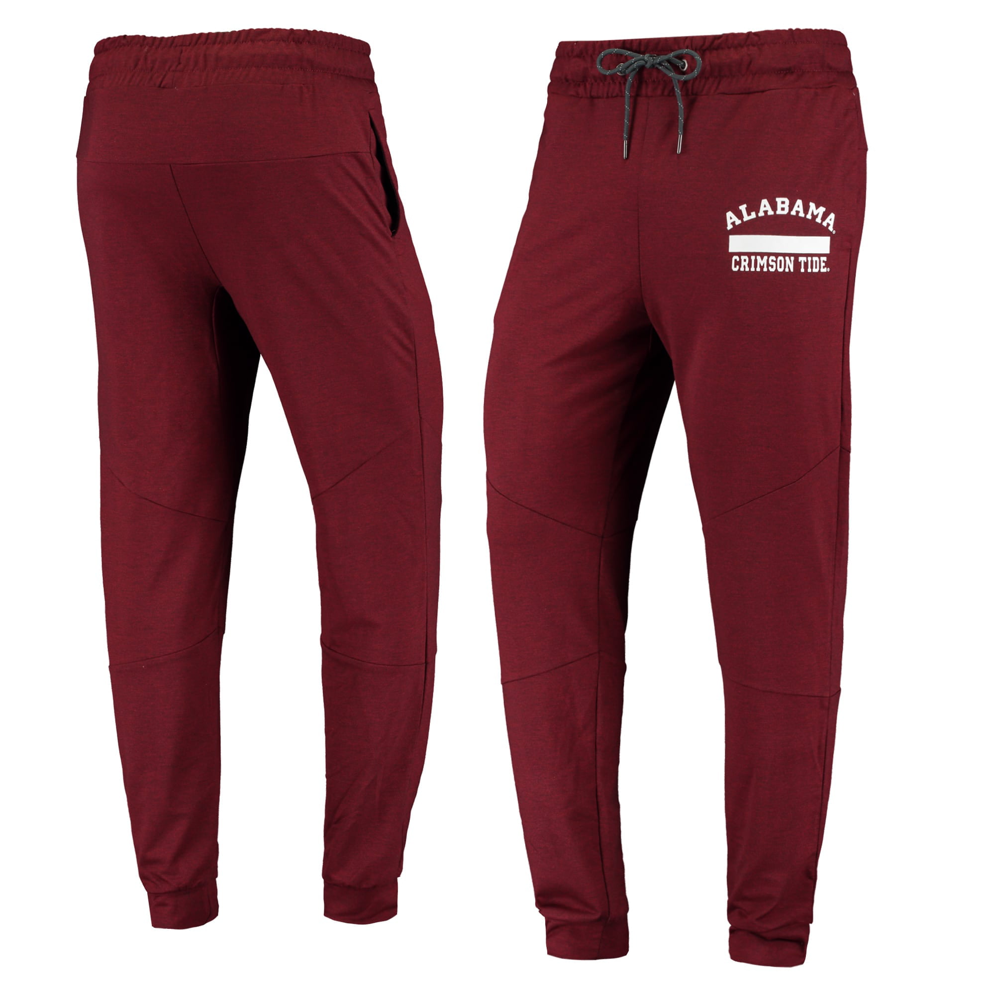 Men's Crimson Alabama Crimson Tide Jersey Cuffed Leg Pants - Walmart.com
