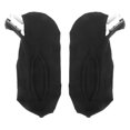 thumbnail image 1 of Chaussettes anti-oignon pour femme, souples, élastiques et respirantes, correctrices d'hallux valgus, séparateurs d'orteils pour le travail, noires, 1 of 4