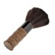 thumbnail image 4 of Herramienta de Maquillaje Facial de Pelo Sintético de Calidad de Primera Calidad, Cepillo de Afeitar Limpiador de Polvo para Corte de Pelo de Pel - Negro A Baoblaze Cepillo de depilación, 4 of 8