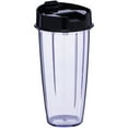 Mainstays Black Personal Blender with BlendandGo Travel Cup
