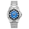 thumbnail image 1 of Casio Standard Montre pour Homme Analogique en Acier Inoxydable, Cadran Bleu, Quartz MTD-140D-2AV 100 m, 1 of 1