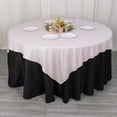 thumbnail image 4 of Efavormart 72"x72" Iridescent Glitter Sparkle Polyester Table Overlay, Shimmery Square Table Topper, 4 of 11