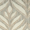 thumbnail image 4 of Nourison Aloha Tropical Palm Flatweave High-Low Indoor Outdoor Area Rug Ivory Grey 2'8" x 4', 4 of 8