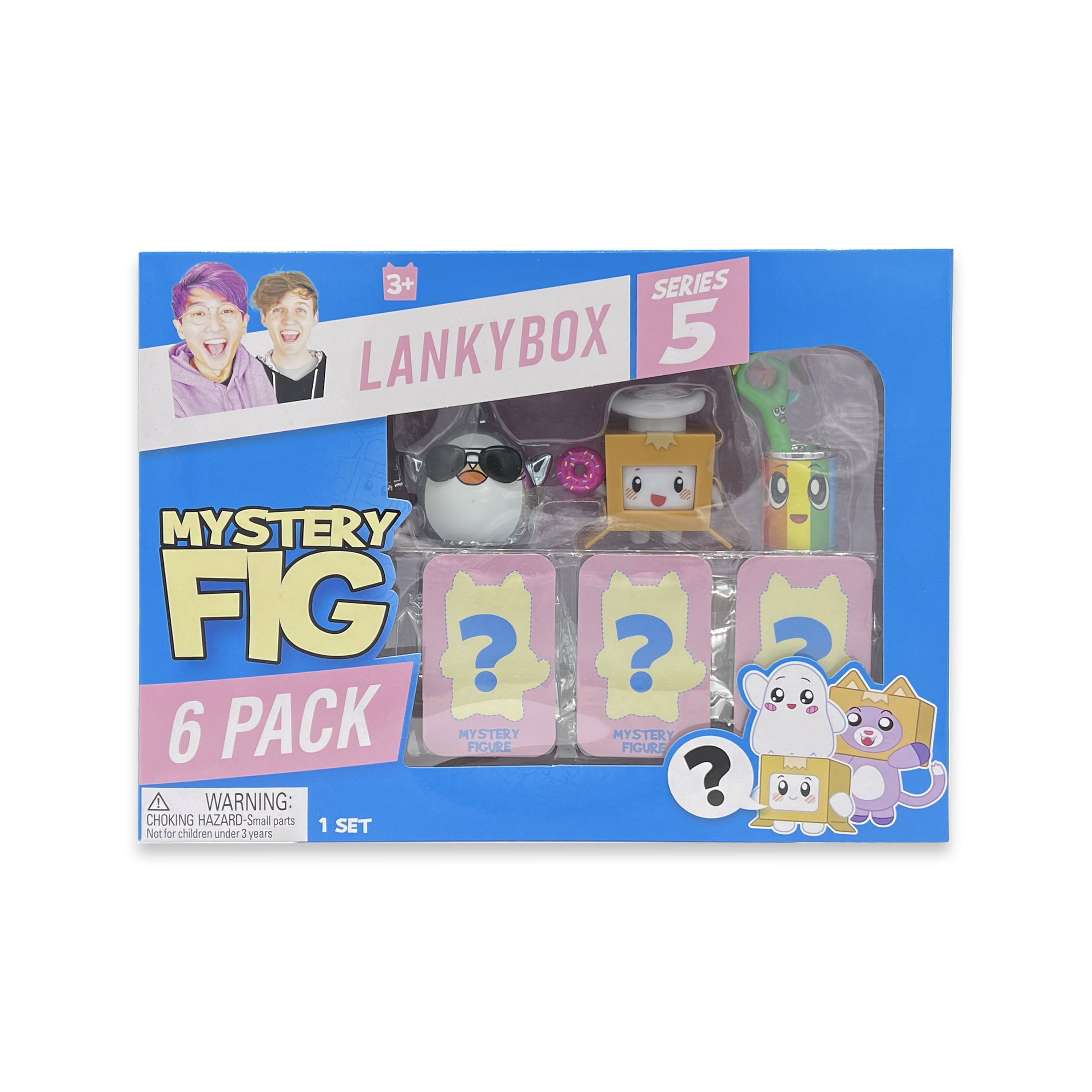 LankyBox Brand Mini Mystery Figures – Series 5, Collectible Mini Figures, All-New Collectibles, Officially Licensed LankyBox Merch