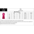 thumbnail image 6 of AURA Women’s A Line Midi Dress Turn Down Collar Long Sleeve High Waist Pleated With Belt S XXXL, 6 of 6