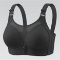 thumbnail image 5 of Gkeoshab Sports Bras for Women Women's Minimizer Bandeau Bra Plus Size, Wireless Strapless Thin Bra with Back Support & 4-Row Closure Black 40, 5 of 5