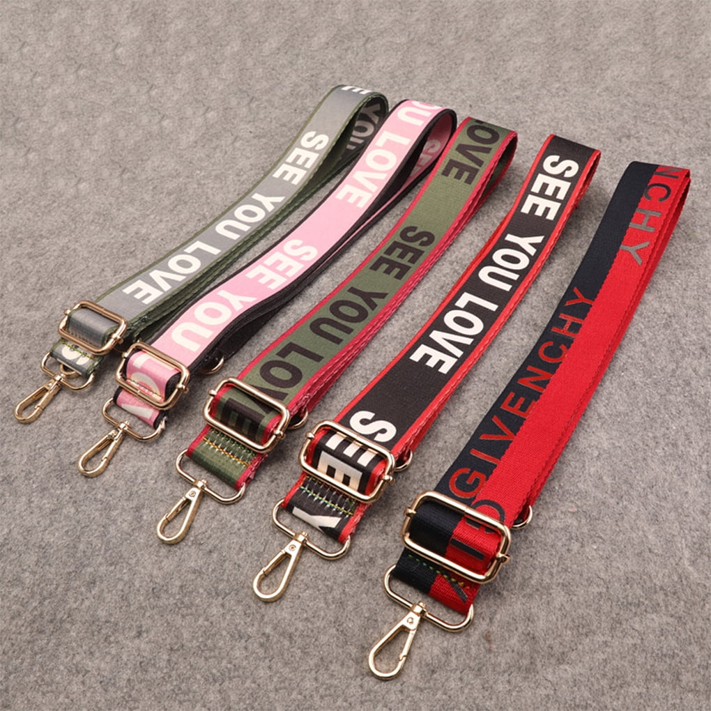 Baohd Handbag Strap With Adjustable Length Made Cotton Cloth Crossbody Bag Straps Shoulder Bag Straps As Shown 14 1Set