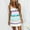 Pink, variant on Sakmal Vacation Dresses for Women 2024 Pink Short Slip Dress Casual Tie Sleeveless Striped Pocket Women'S Skirts