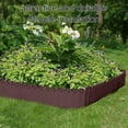thumbnail image 4 of TZYUDK Garden Edge Border Decoration Garden Fence Flower Bed Border Is Suitable For Terrace Walkways And Courtyards Affordable Useful Brown, 4 of 6