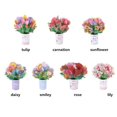 thumbnail image 3 of 3D Pops-up Bouquet Forever Paper Flowers for Birthday Anniversary Greeting Card, 3 of 6