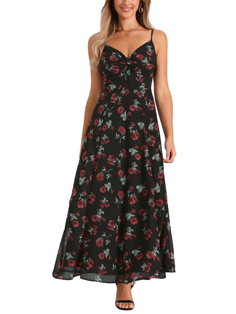 fitted lace wedding dress Buy Floral Maxi Maternity Dress main image 0
