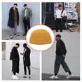 thumbnail image 2 of Qarigey Gorro informal para hombre y mujer, gorra elástica de Color sólido, ropa, tocado, cómodo, para invierno, para clima frío Sombreros Amarillo oscuro Qarigey AP013029-11, 2 of 6