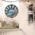 thumbnail image 4 of 3D Metal Hanging Wind Spinners - Decorative Turkey Design with Leaf Patterns for Yard & Garden - Unique Wind Chimes for Outdoor Decor, 4 of 6