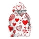 thumbnail image 4 of Sudaderas con capucha CUHK para niñas, sudadera con capucha estampada, cuello redondo, manga larga, para uso diario, ropa de abrigo informal, sudadera con capucha, blusa de poliéster para niños, 4 of 6