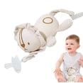 thumbnail image 6 of Soothing Toy with Detachable Pacifier Clip and Plush Doll, Safe Silicone Baby Pacifier, Gentle Comfort, Ideal for Gift Giving C, 6 of 6