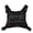 Black Camouflage, variant on Chest Bag with Reflective Strip, Adjustable Motorcycle Riding Chest Pack, Water Resistant Outdoor Sling Bag for Cycling Hiking Running Camping