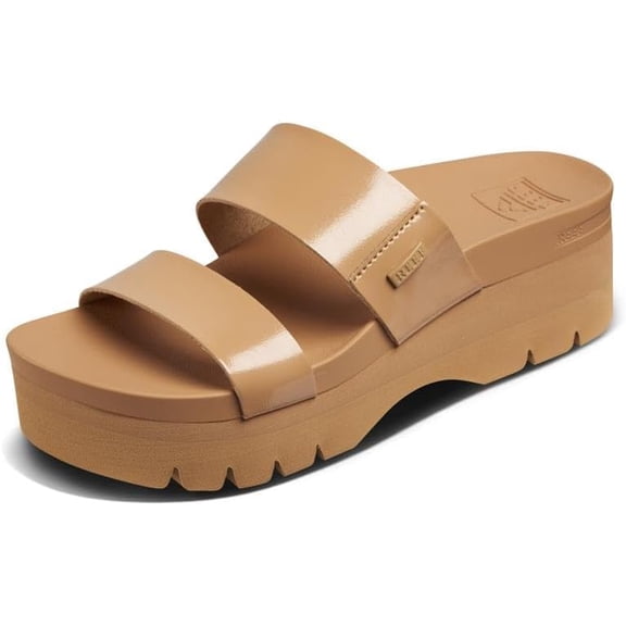 Reef NATURAL PATENT Women's Cushion Vista Higher Sandals, US 9.5