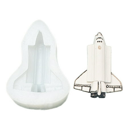 

Plaster Casting Resin Mold Making Chocolate Astronaut Spacecraft Shape Baking