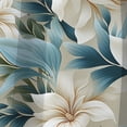 thumbnail image 3 of Designart "Symphony Of The Coastal Tropics II" Tropical Blackout Curtain Single Panel, 3 of 4
