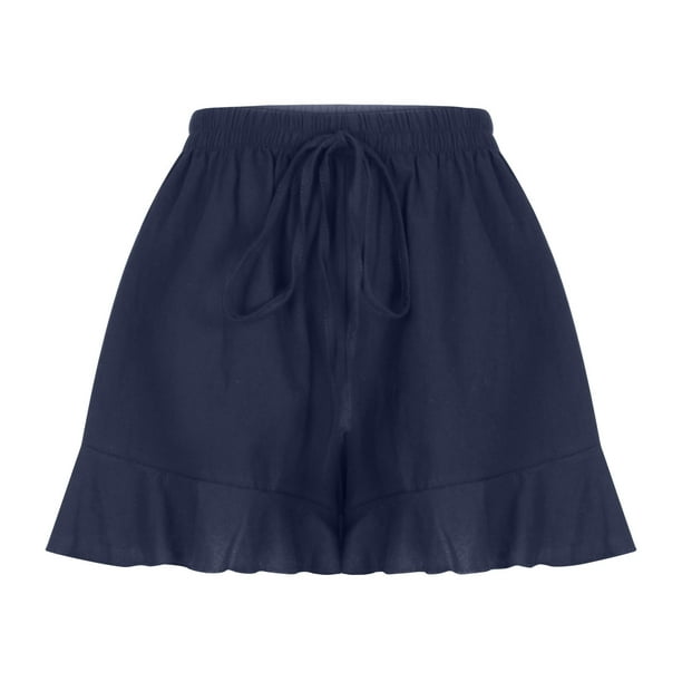 Holiday Savings! Cameland Fashion Women Sweat Shorts Summer Casual Loose  Solid High Waist Short Pants