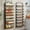 Black, variant on 8-Tier Spice Rack Wall Mount, Heavy-Duty Over the Door Pantry Organizer with Wooden Adjustable Basket, 2 IN 1 Wall Mount or Hanging Pantry Door Organizer,Door Spice Rack for Pantry, Black