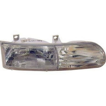 1992 Ford Taurus - Go-Parts » 1992 - 1995 Ford Taurus Front Headlight Headlamp Assembly Front Housing / Lens / Cover - Right (Passenger) Side - (GL + L) Performance FO2503155 Replacement For Ford Taurus
