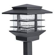Northern International 18" Black Aluminum LED Path Light