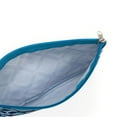 thumbnail image 4 of Empire Cove Pouch Bag Zipper Cosmetic Makeup Bank Car Documents Travel Diamond Navy, 4 of 4