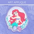 thumbnail image 4 of Disney The Little Mermaid Toddler Girls' Hooded Swimwear Cover-Up Periwinkle Ariel, 4 of 6