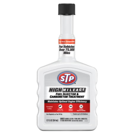 STP Fuel Injector Treatment & Upper Cylinder Lubricant - Ensures clean fuel injectors, and fights deposit buildup, 12 oz bottle, sold by