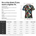 thumbnail image 4 of Bixox Men's Parrot Printed Short Sleeve Skinny Athletic T-Shirt, 4 of 6
