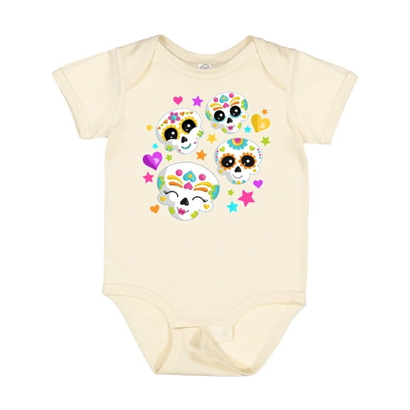 Inktastic Decorative Skull Party for Day of the Dead Boys or Girls Baby Bodysuit