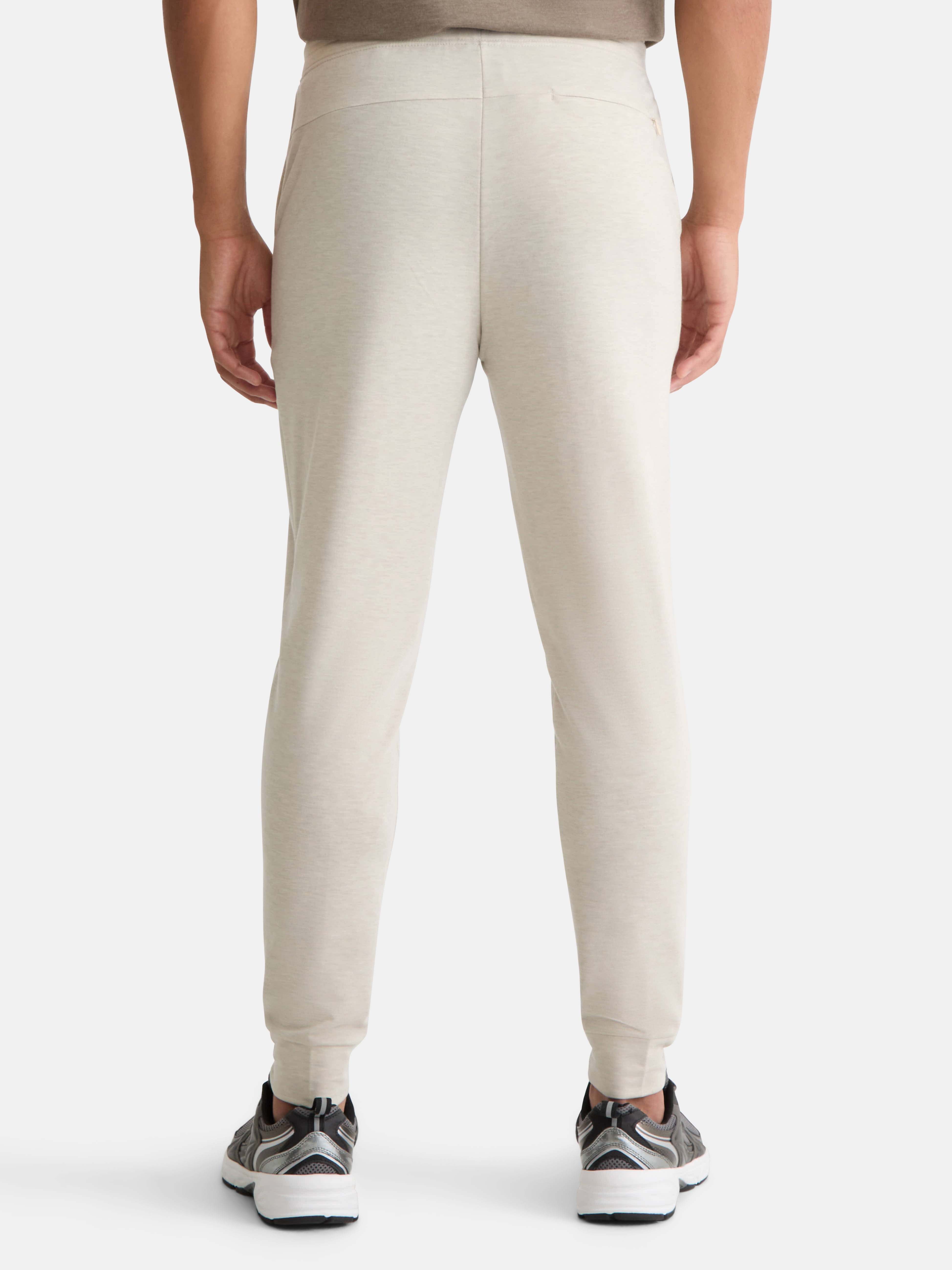 Athletic Works Men's and Big Men's Active Knit Jogger Pants, Sizes XS-5XL