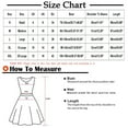 thumbnail image 3 of YHAJDS Short Sleeve Neck Dress for Women Solid Color A Line Pocket Sundress, 3 of 5