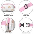 thumbnail image 5 of Fanny Pack Small Fanny Pack for Traveler Fashion Waist Packs Running Workout Hiking Travel Fanny Pack Rainbow Cartoon, 5 of 7