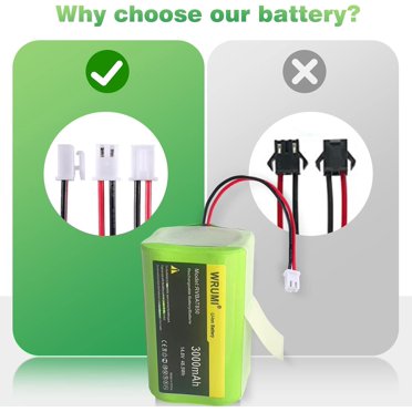 ANTIEE 2800mAh RVBAT850 Vacuum Cleaner Batteria per Shark Ion AV1010AE AV2501AE AV911 AV970 RV761 RV763 RV764 Aspirapolvere di ricambio Battery RoboVac 14.4V 40Wh