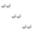 thumbnail image 2 of Bearachild 2pcs/set Cabinet Pull Ring Spring Load Hasp Door Lock Automatic Type1, 2 of 6