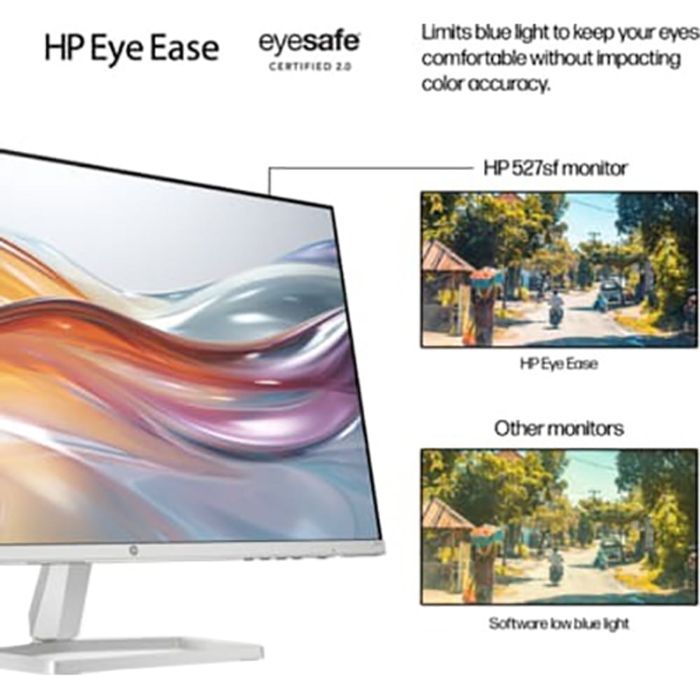 Hewlett Packard 94F44AA 527sf Series 5 27" FHD 100Hz 1500:1 5ms IPS Monitor, Black/Silver (2-Pack)