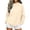 01-Beige, variant on Women's Mock Neck Sweatshirt Oversized Long Sleeve Pullover Sweater Fall Winter Tops Clothes Orange S Fashion