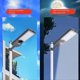 thumbnail image 2 of 600W LED Outdoor Solar Lights Motion Sensor Wall External Solar Lamp, 2 of 5