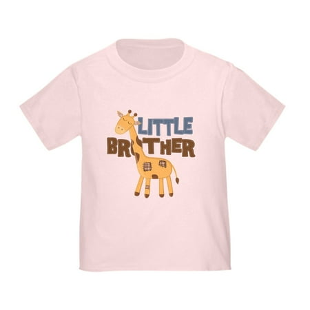 

CafePress - Little Bro Giraffe T Shirt - Cute Toddler T-Shirt 100% Cotton